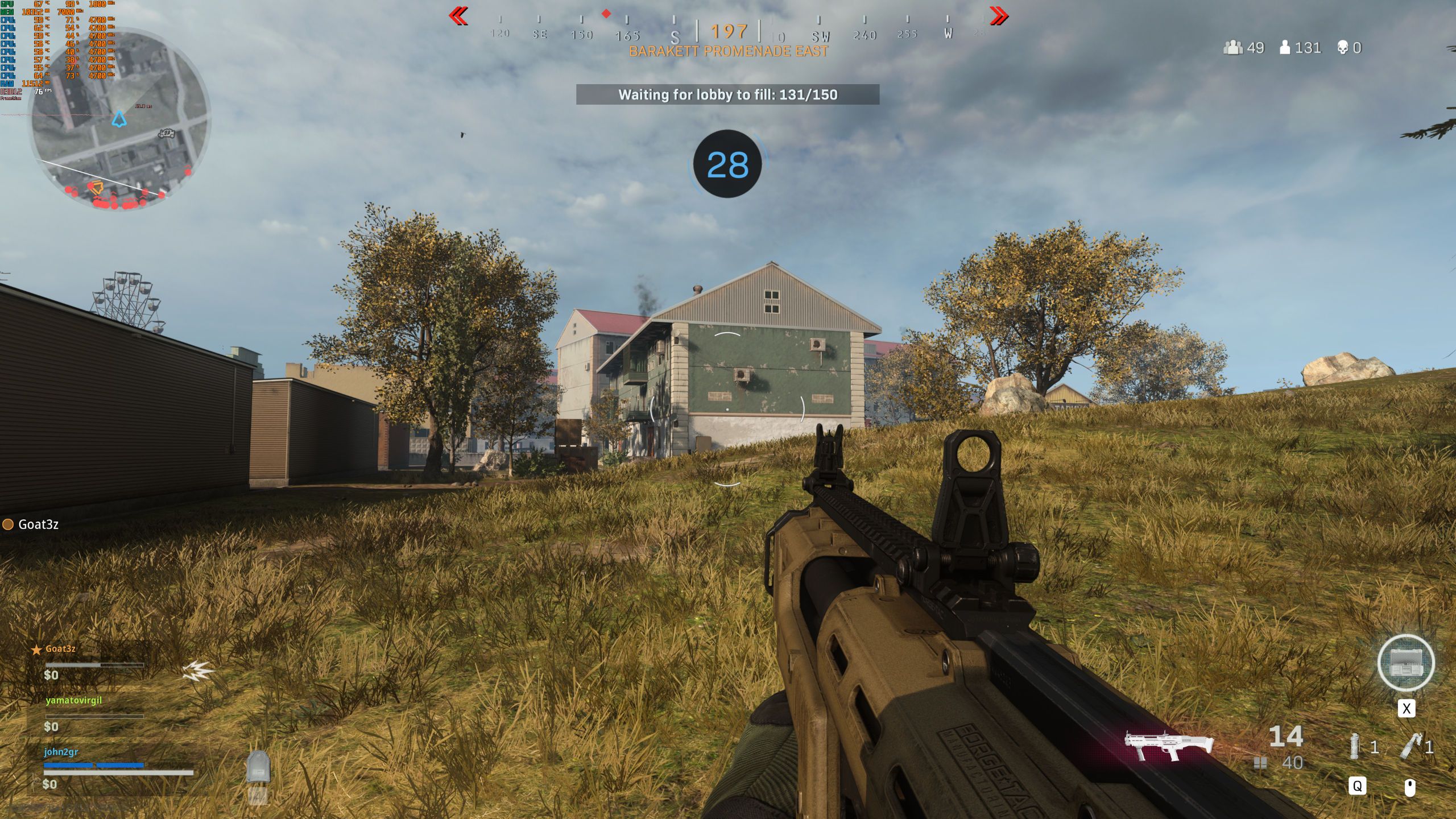 Скриншот из Call of Duty: Warzone. Источник: Raven Software