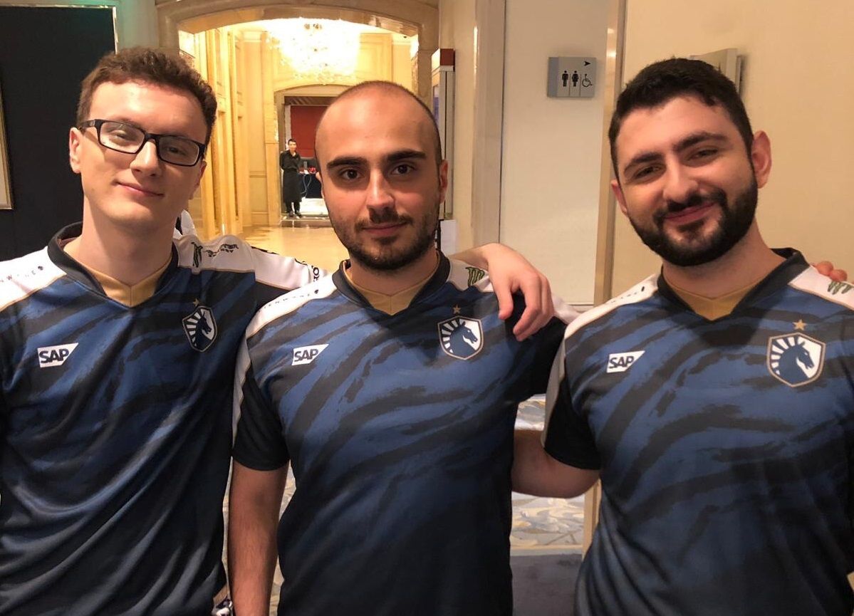 Miracle-, KuroKy и GH из Team Liquid | Источник: командный паблик во «ВКонтакте»