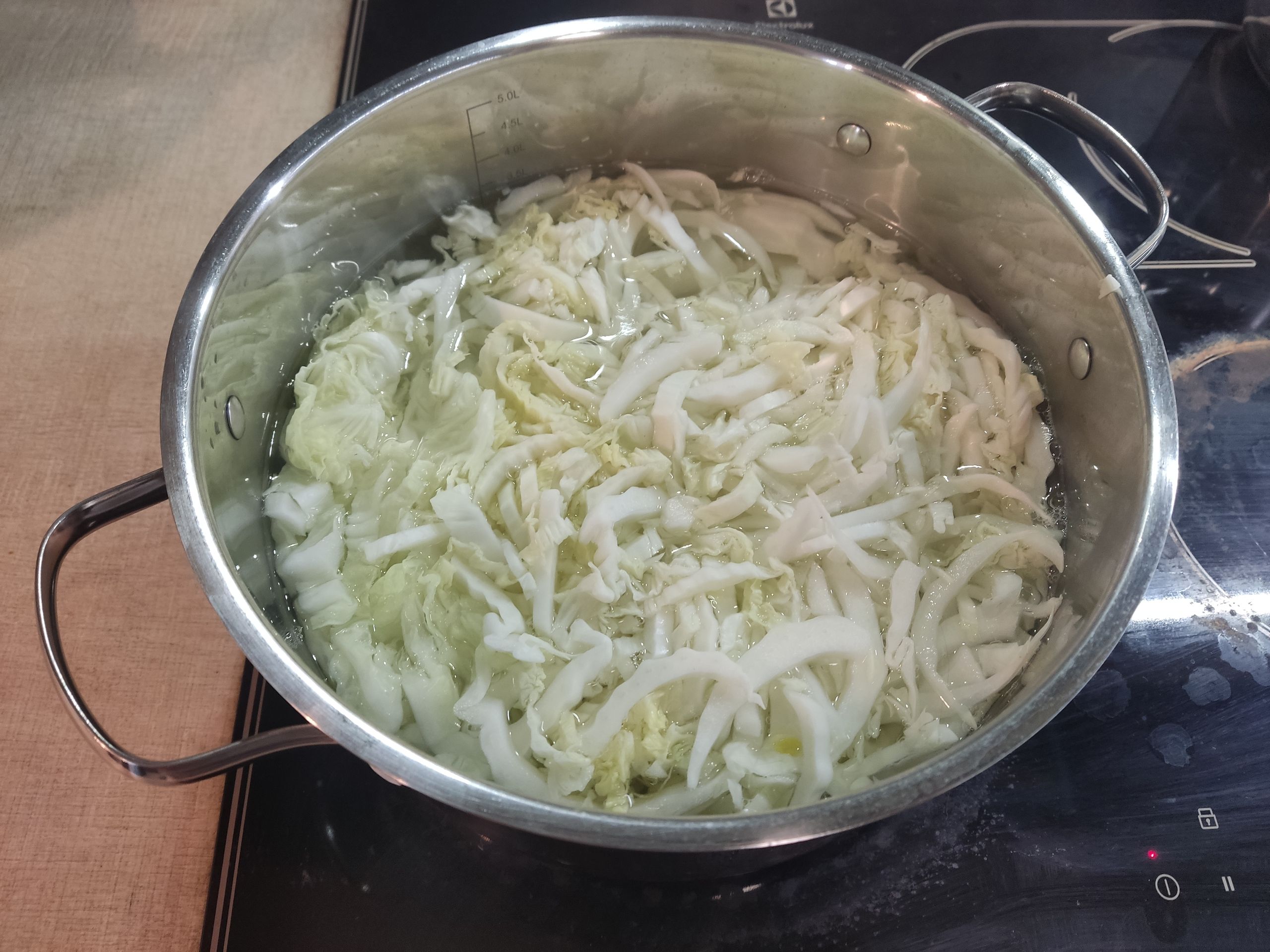 Повторяем процедуру с кучей капусты.