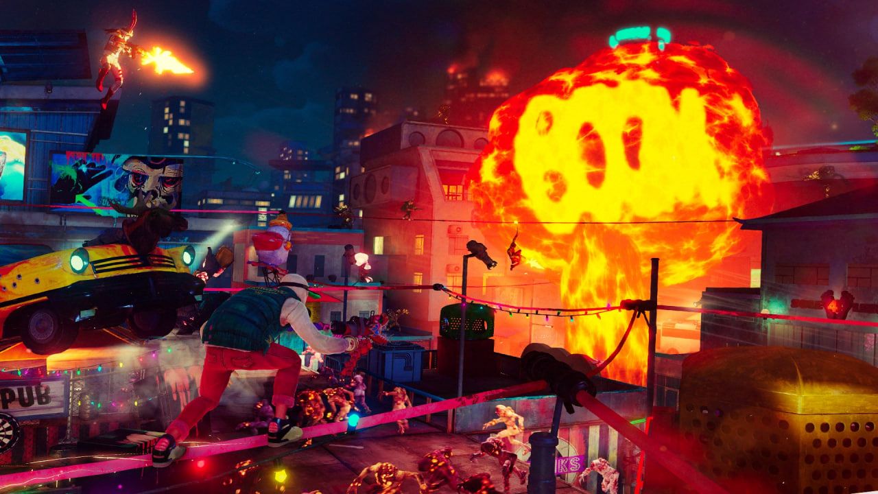 Скриншот из Sunset Overdrive. Источник: Xbox