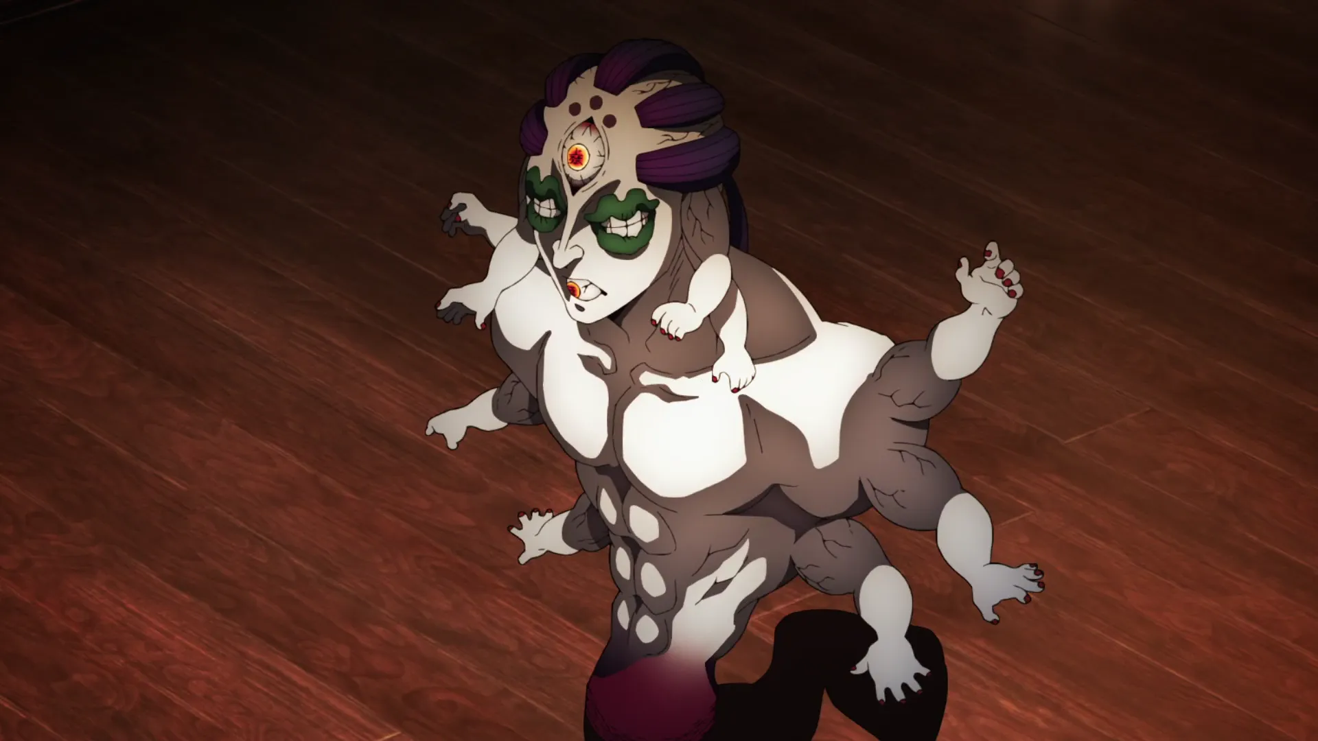 Кадр из аниме «Клинок, рассекающий демонов»