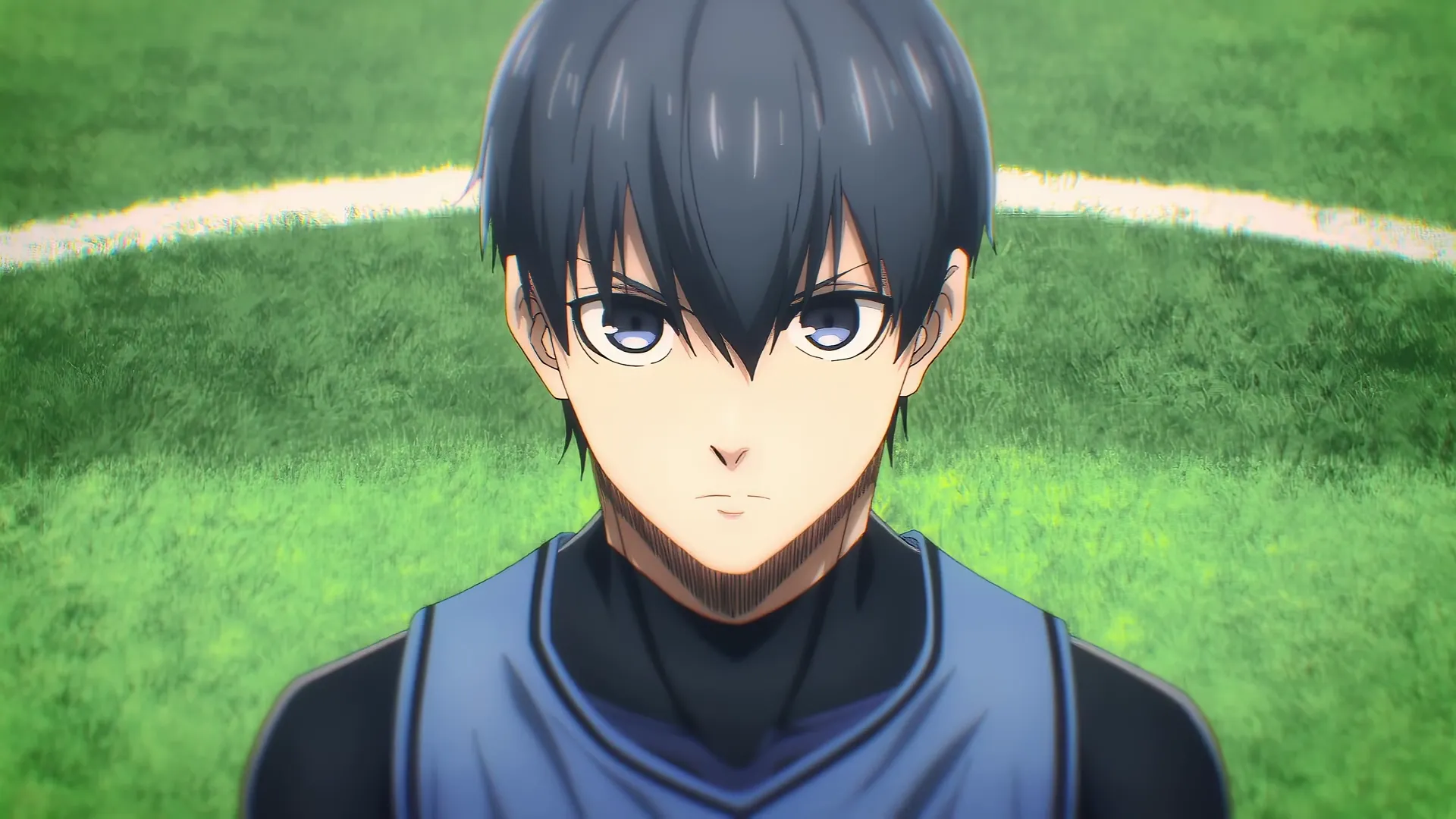 Кадр из аниме «Синяя тюрьма: Блю Лок»