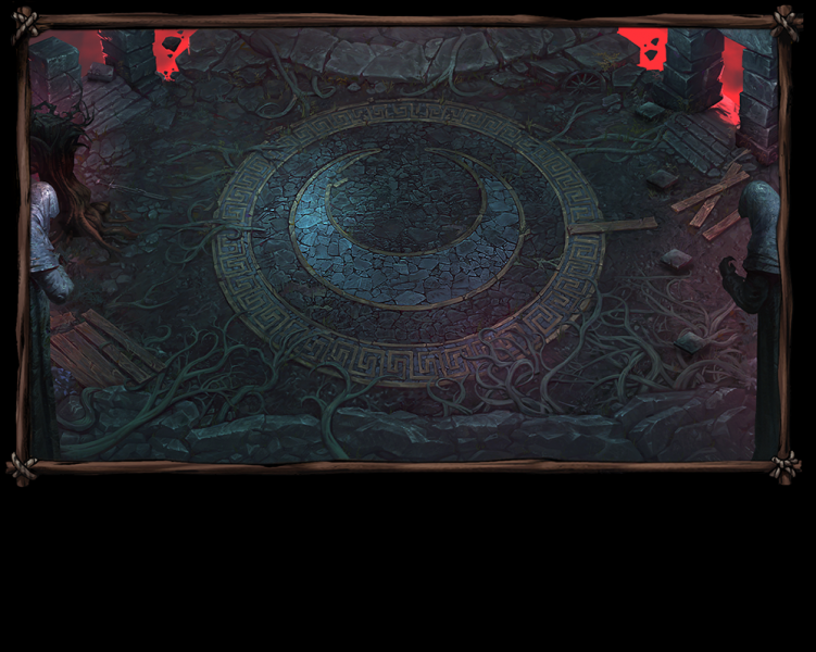 Игровое поле «Искажённый мир» | Источник: playgwent.com