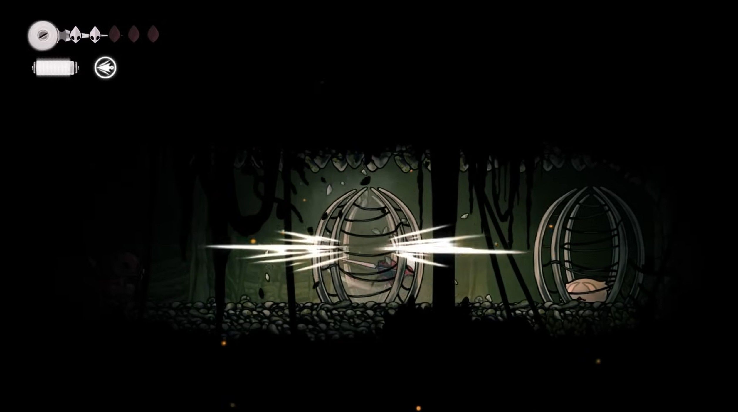 Скриншот из игры Hollow Knight: Silksong