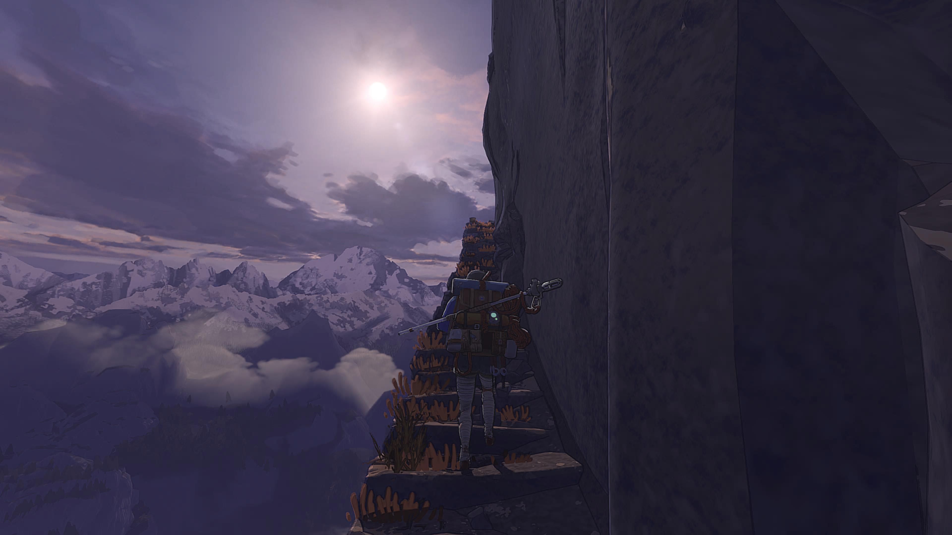 Красоты Cairn. Скриншот из игры