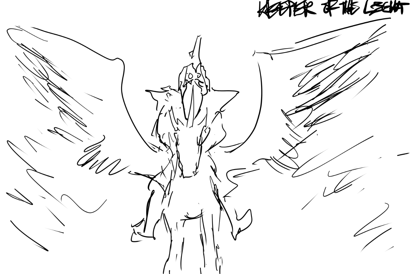 Рисунки героев Dota 2 за минуту. Автор: LiquidEV. Источник: imgur.com