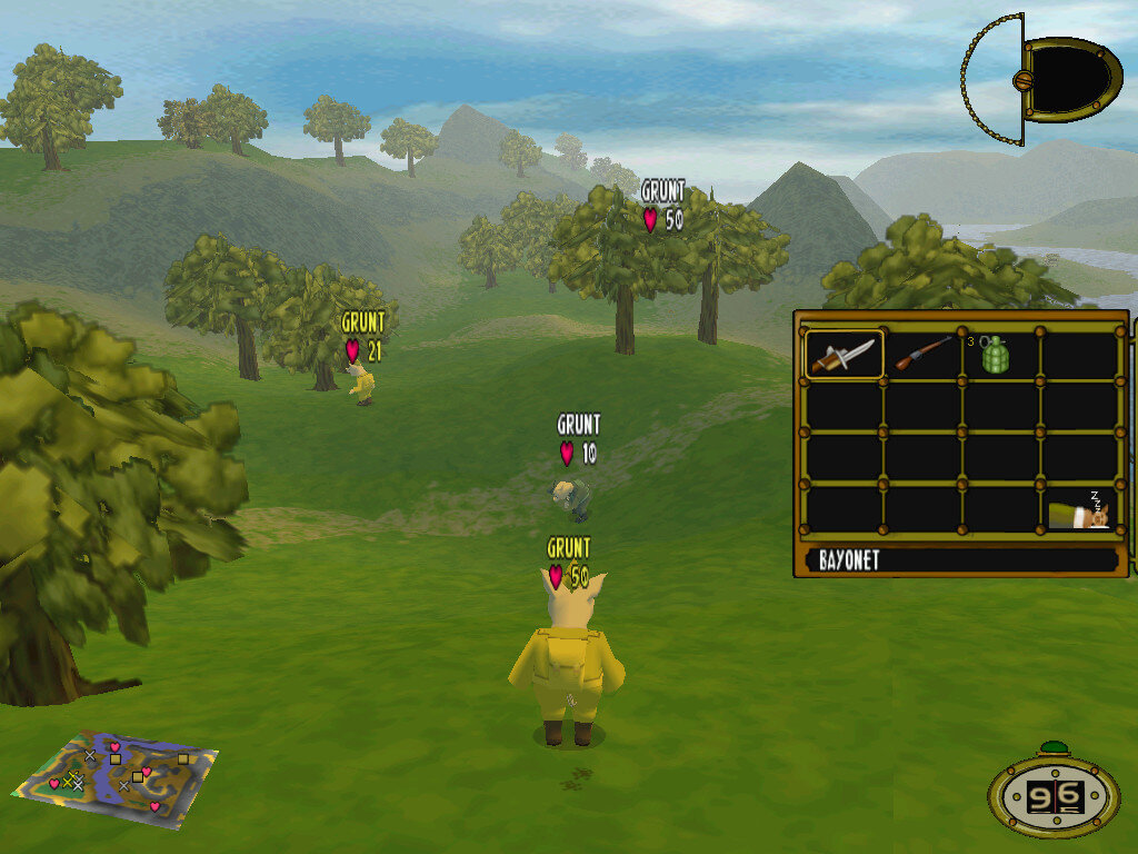 Скриншот из Hogs of War