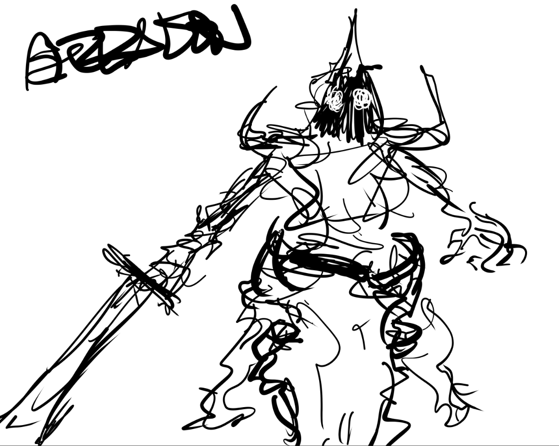 Рисунки героев Dota 2 за минуту. Автор: LiquidEV. Источник: imgur.com