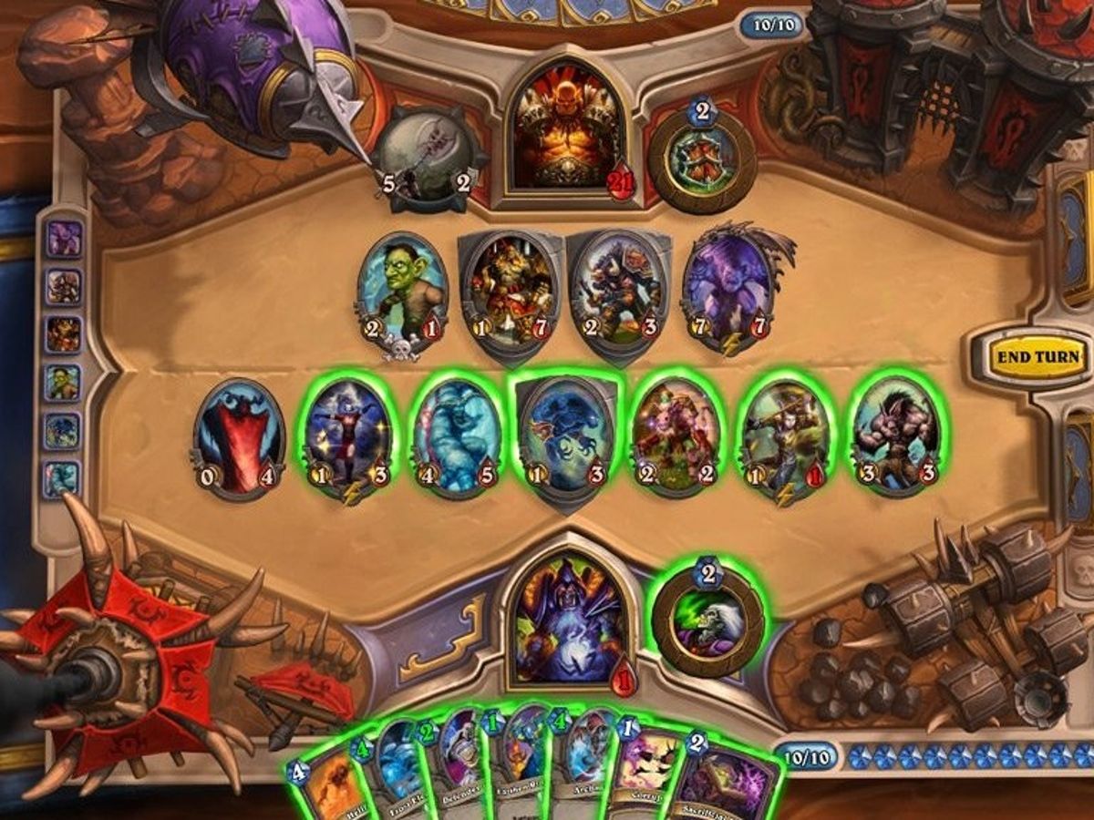 Скриншот из игры Hearthstone