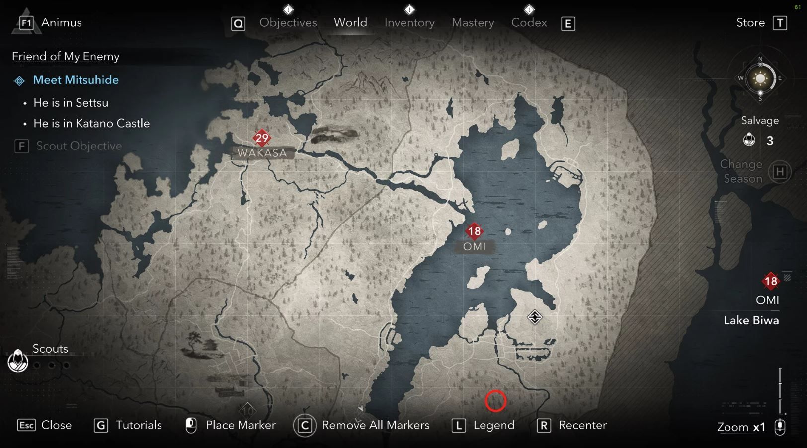 Скриншот из игры Assassin's Creed Shadows