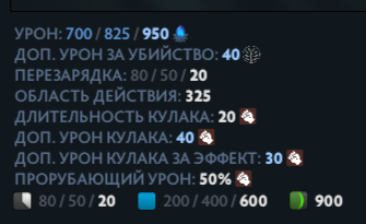 Особенности ультимейта с аспектом 