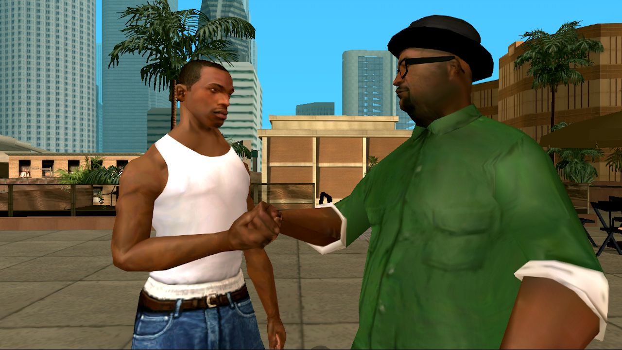 Скриншот из GTA: San Andreas. Источник: Play Market