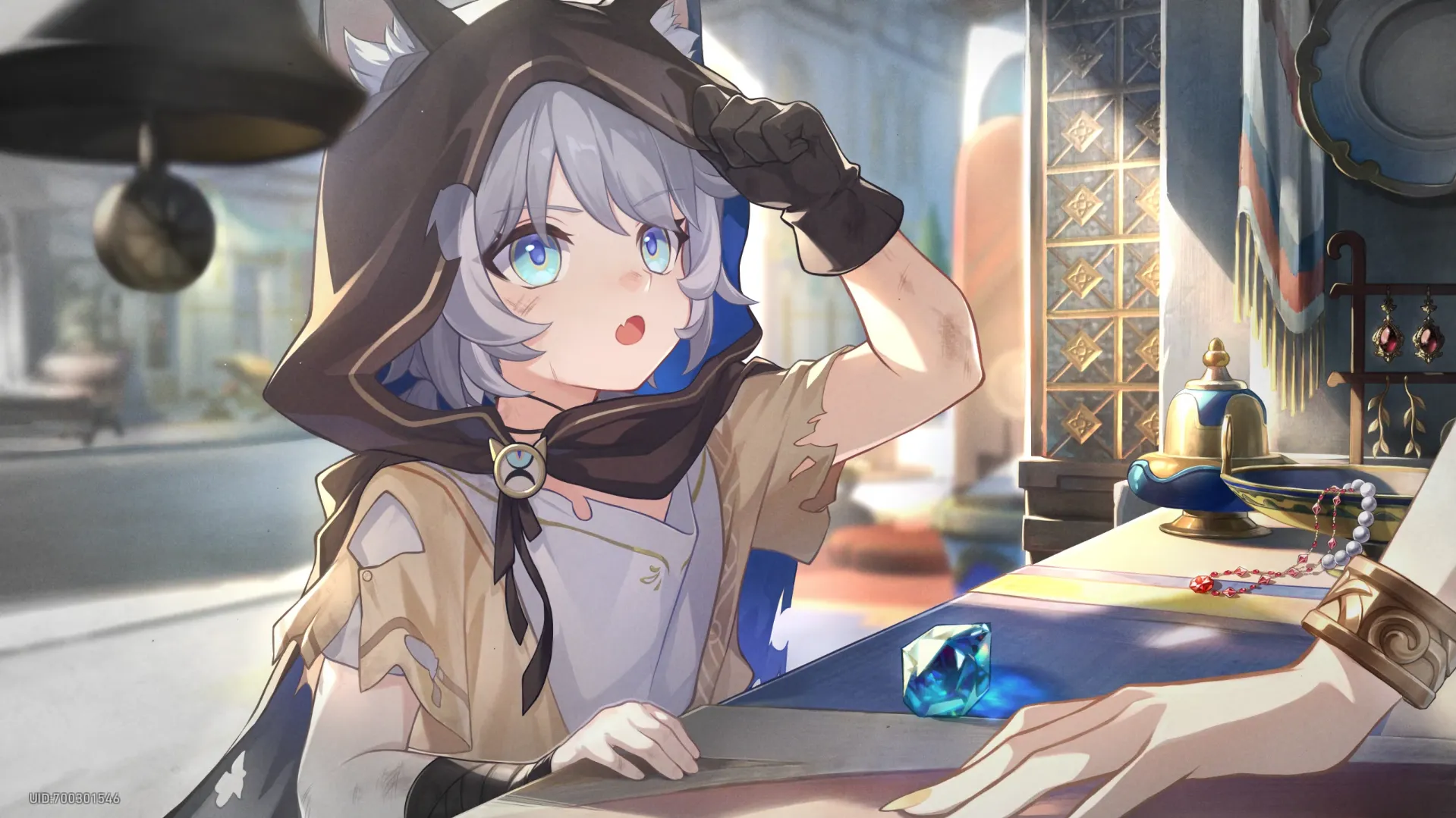 Маленькая Цифер, кадр из игры. Источник: Honkai Star Rail