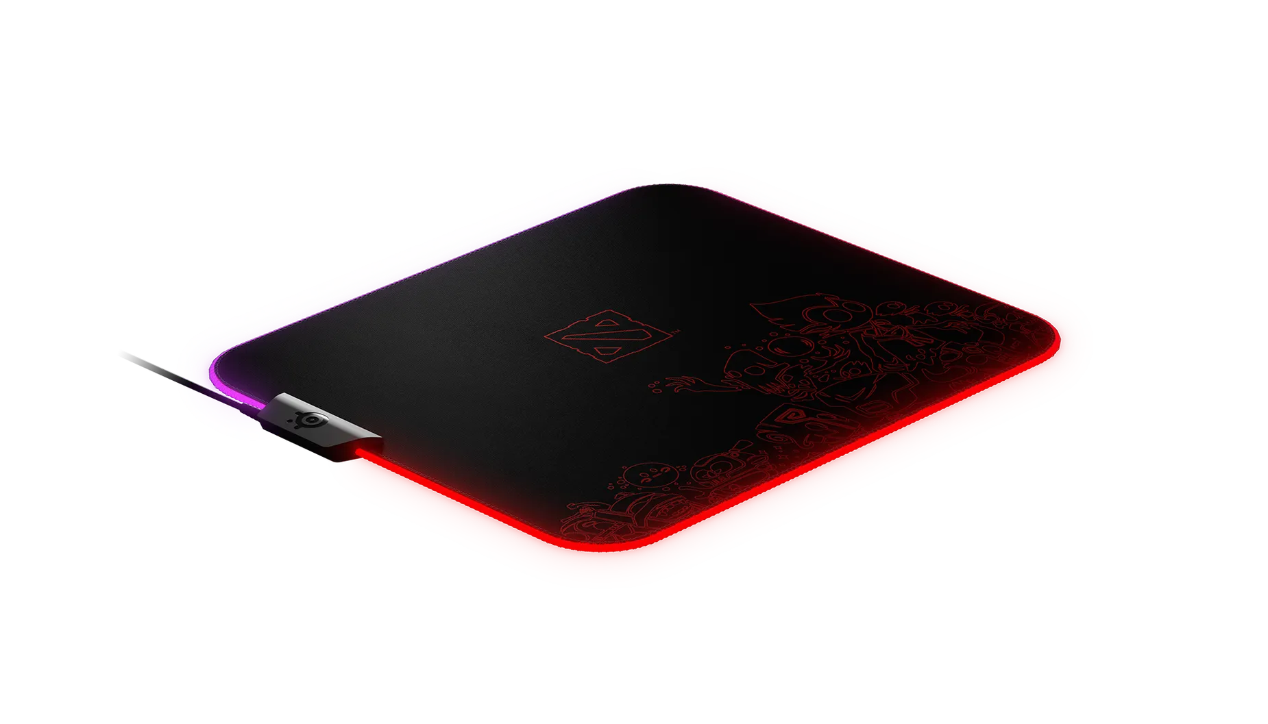Коврик Qck Prism Cloth
Dota 2 Edition | Источник: steelseries.com
