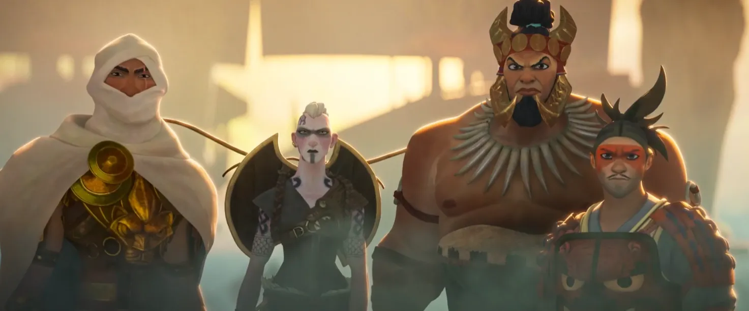 Кадр из мультсериала «Очи Ваканды»