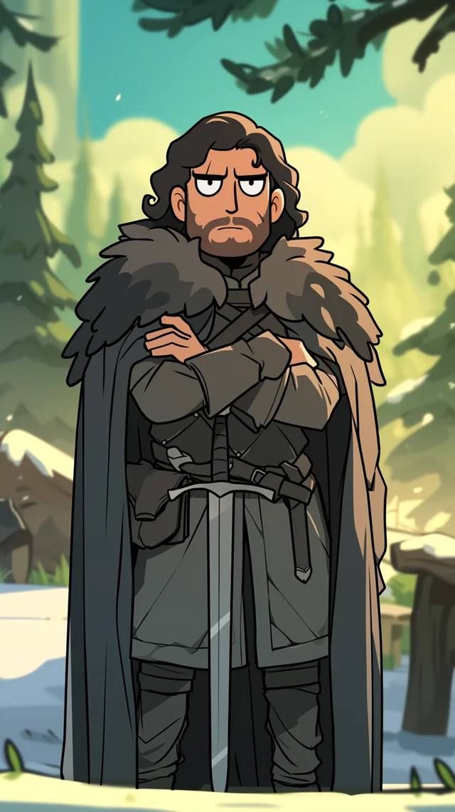 Нейросеть показала кадры из мультфильма по «Игре престолов» 