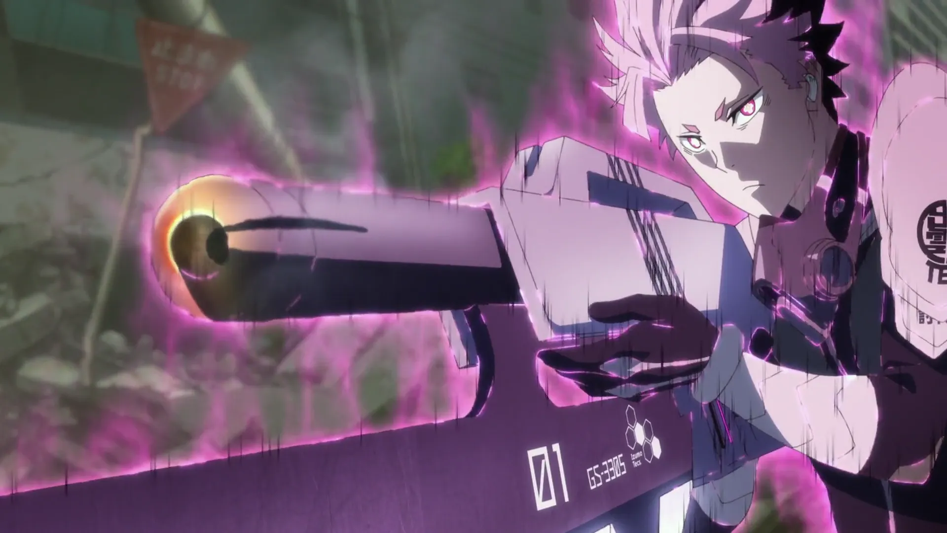 Кадр из аниме «Кайдзю № 8»