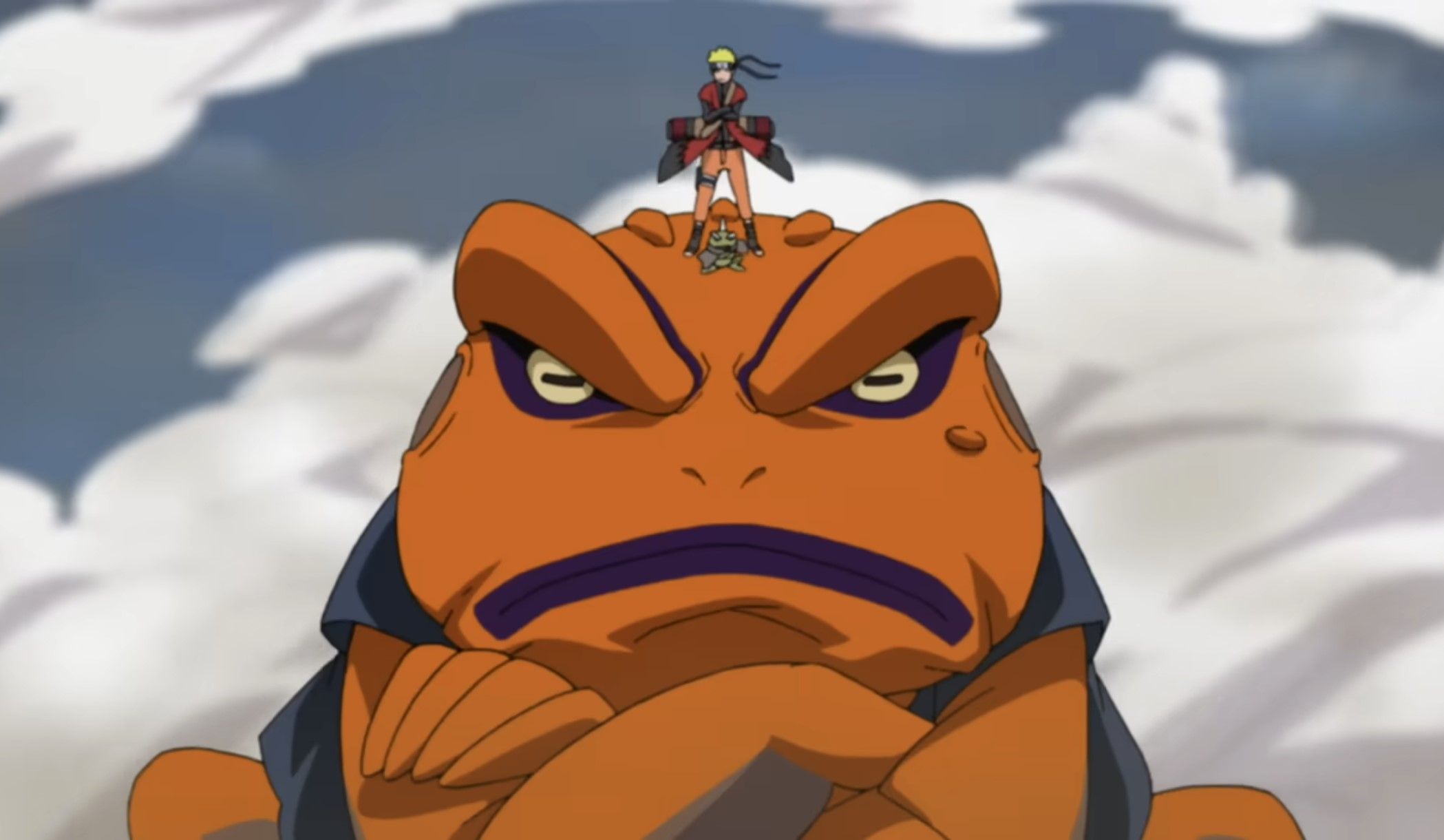 Кадр из аниме «Наруто»