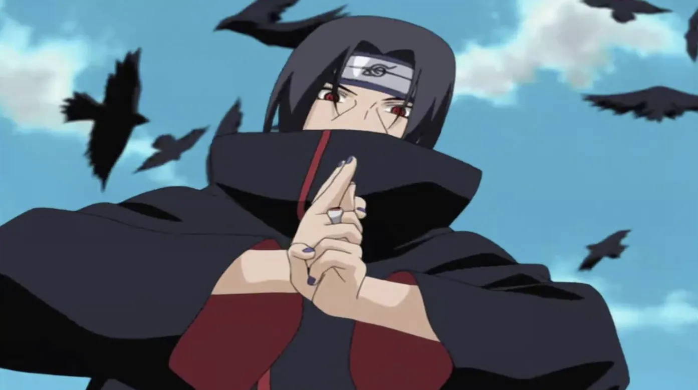Кадр из аниме «Наруто»