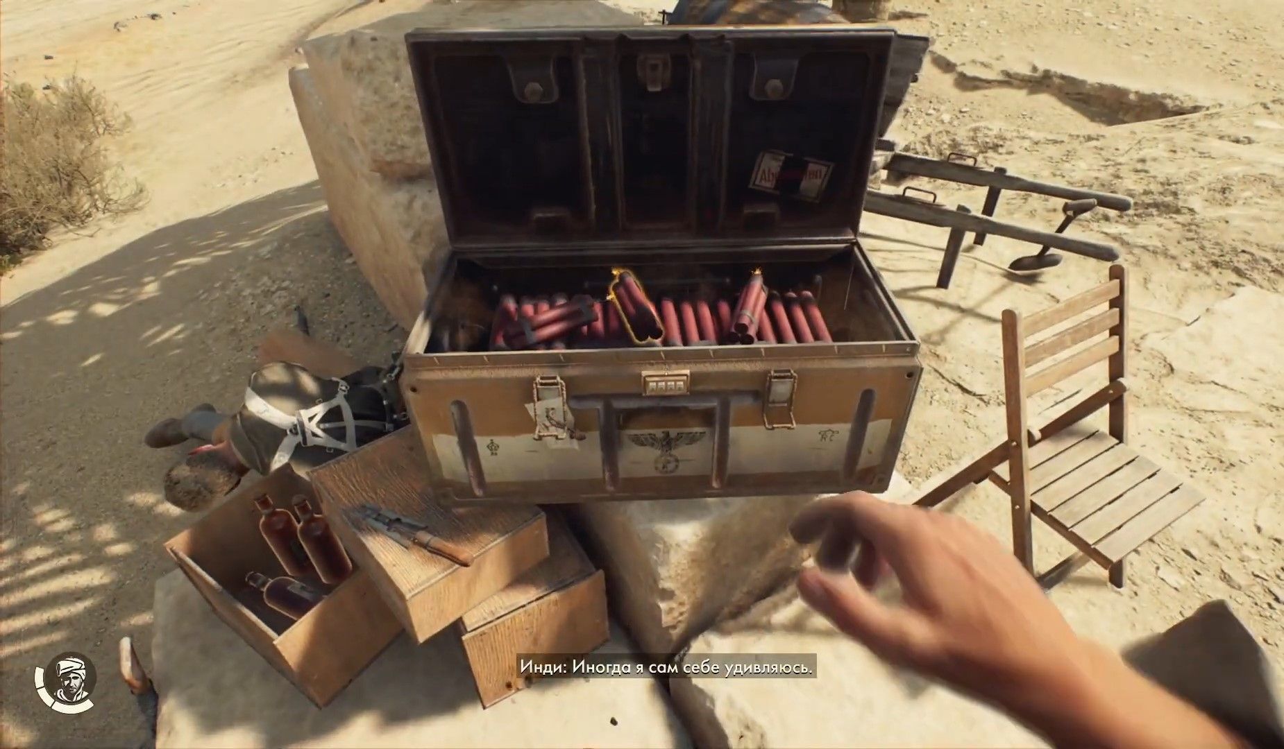 Скриншот из игры Indiana Jones and the Great Circle