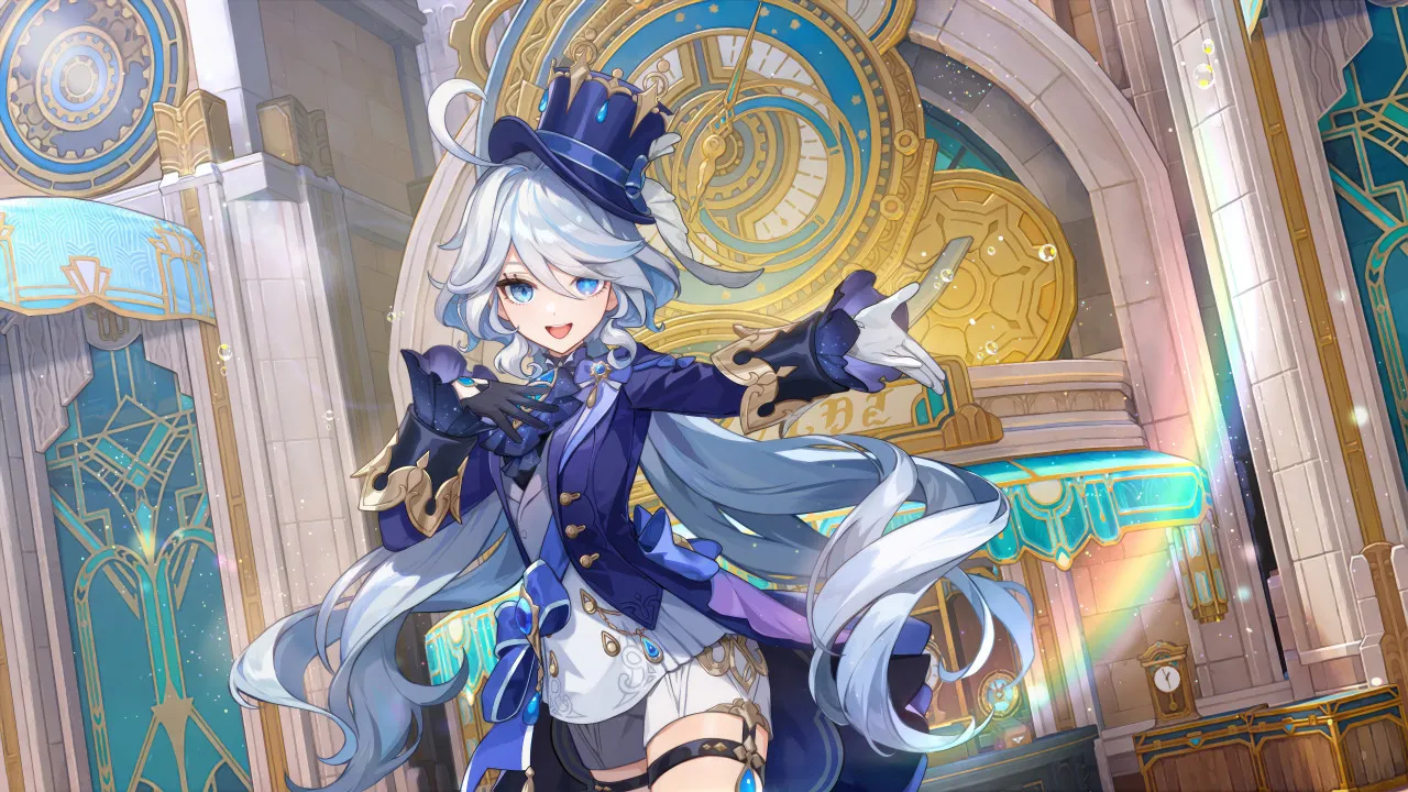 Официальный арт с Фуриной. Источник: Genshin Impact