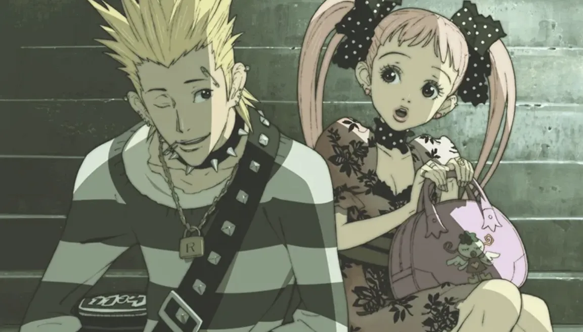 Кадр из аниме «Райский поцелуй»