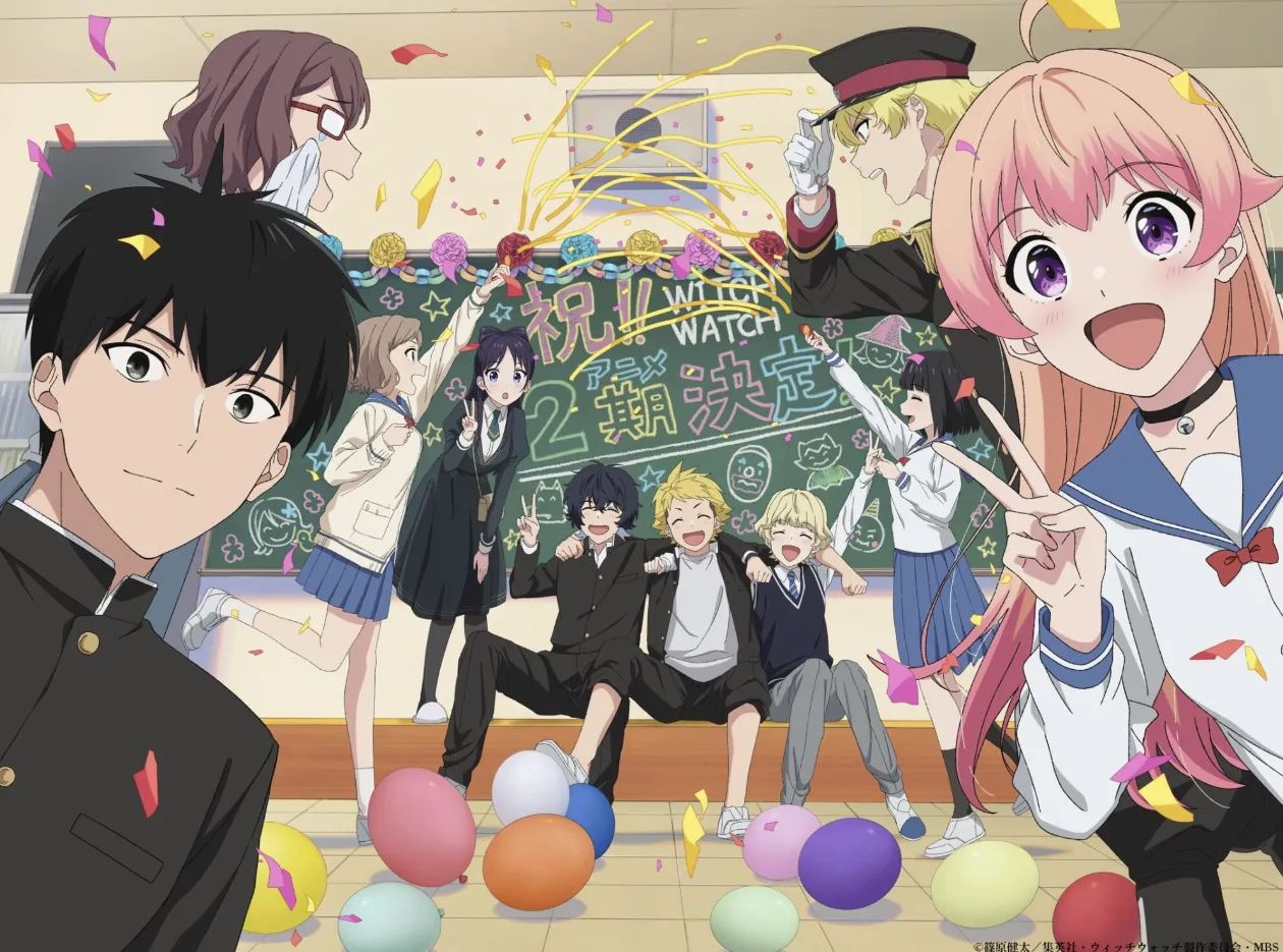 Постер аниме «Ведьмнадзор». Источник: witchwatch-anime.com