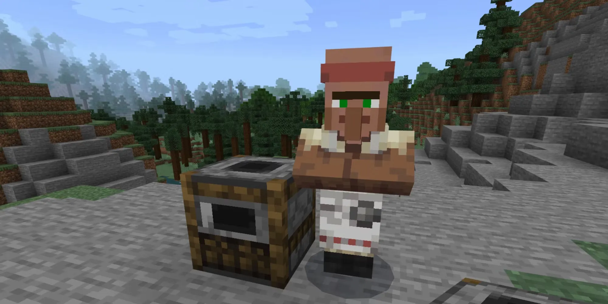 Мясник. Скриншот из Minecraft