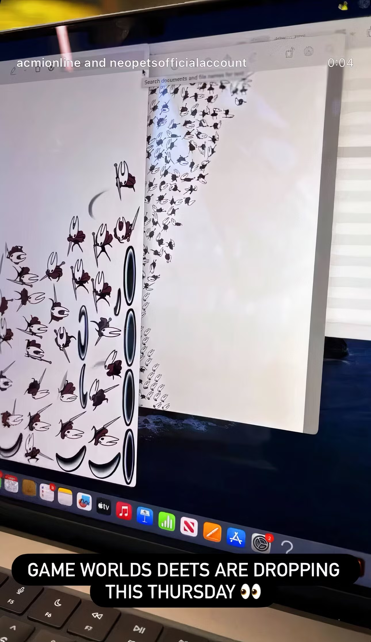 Промо Silksong. Источник: аккаунт ACMI в социальных сетях