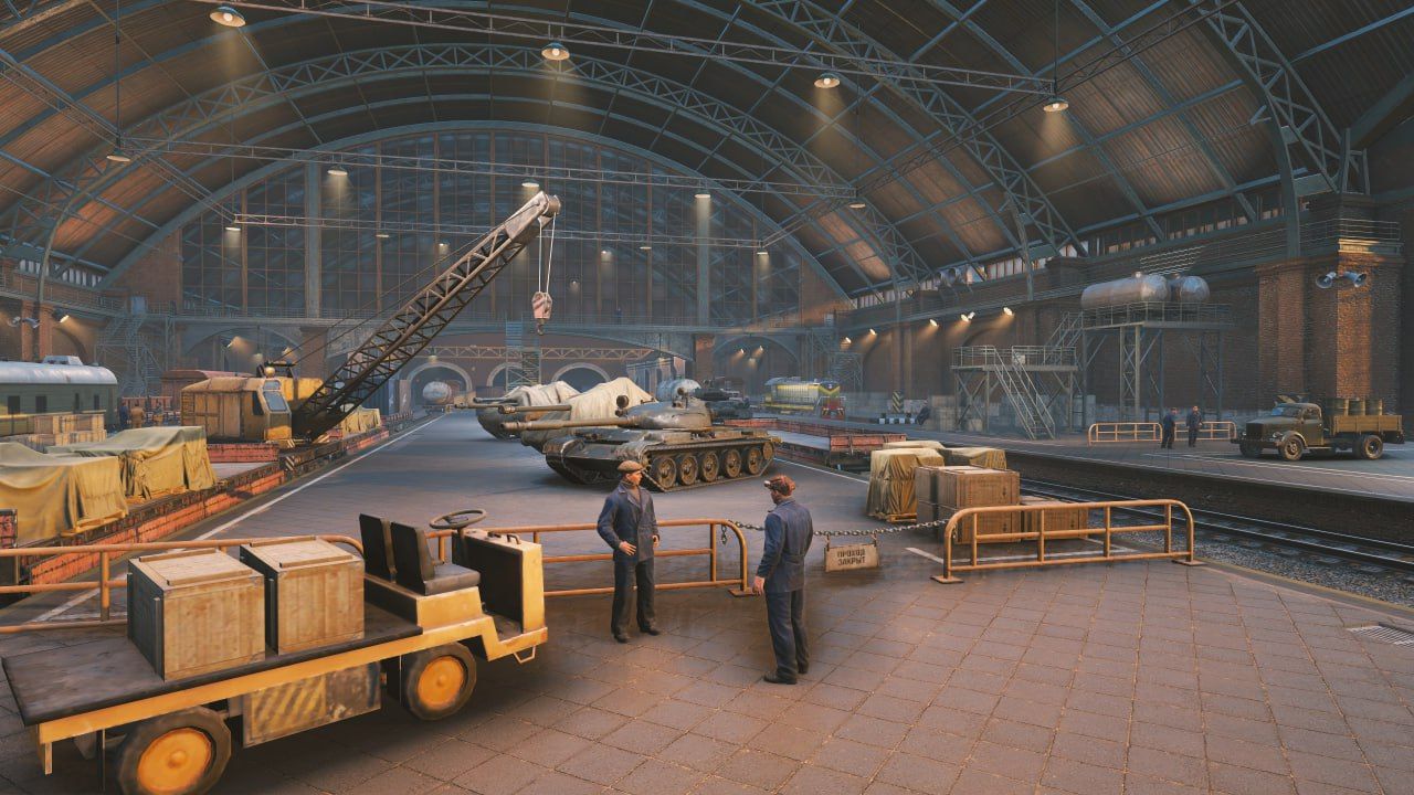 Ангар | Источник: Telegram-канал «Мира танков»