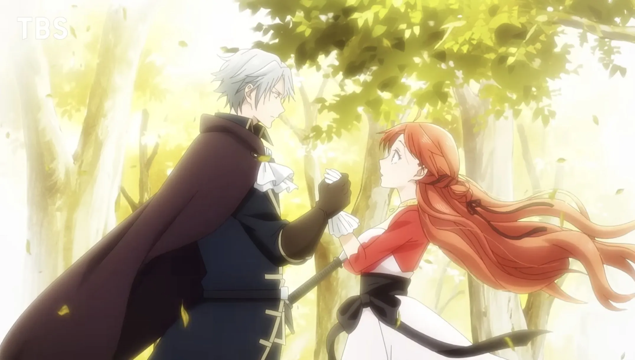 Кадр из аниме «Леди со странным вкусом и безумный герцог»