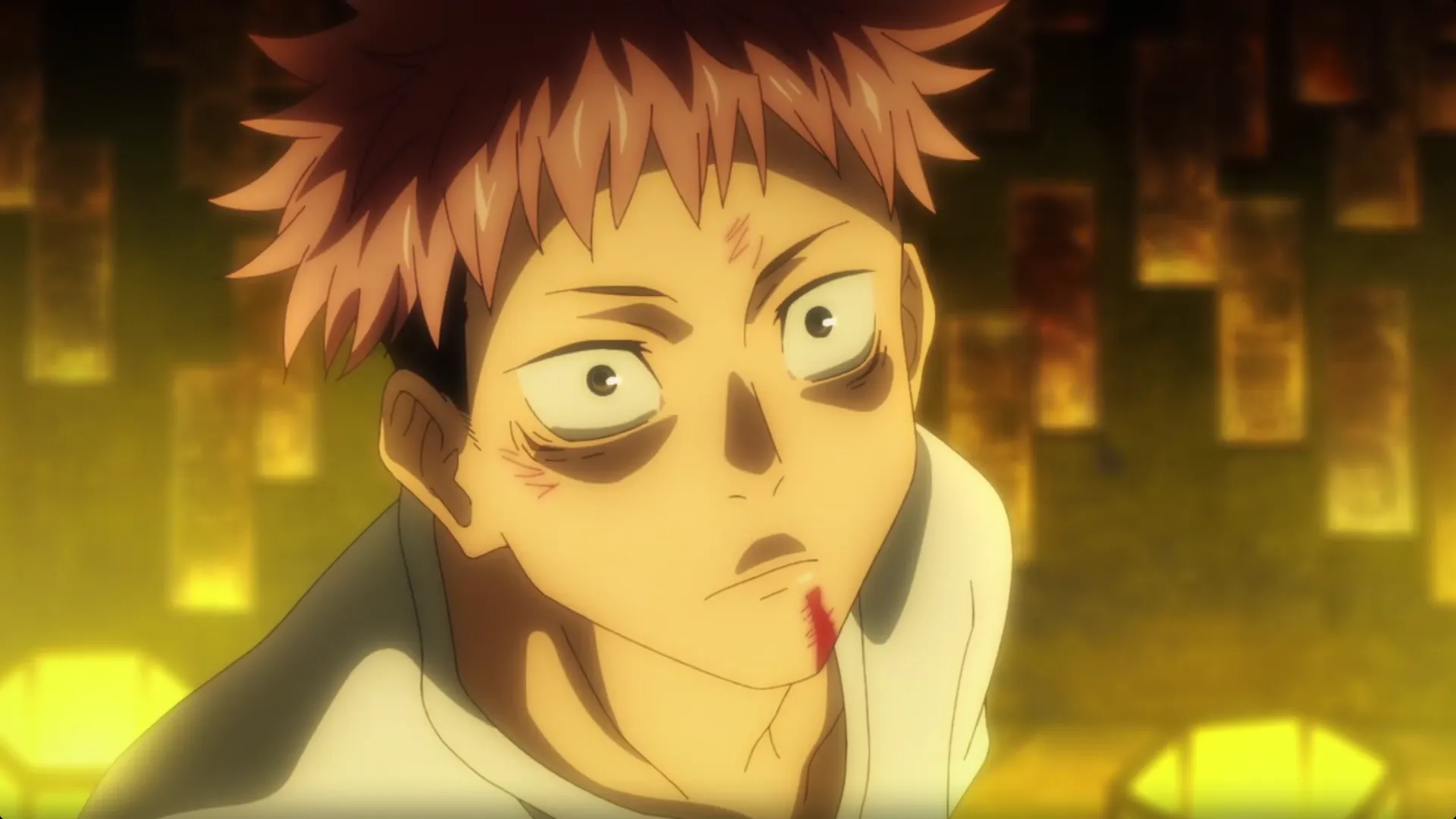 Кадр из аниме «Магическая битва»