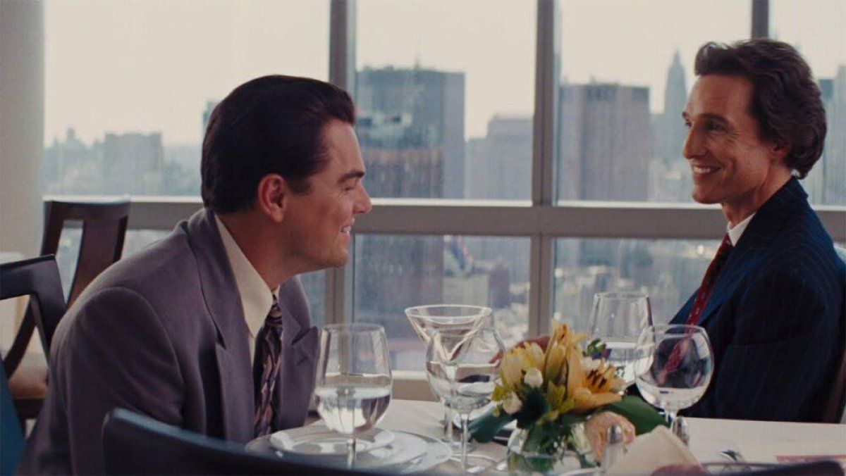 Кадр из фильма «Волк с Уолл-стрит»