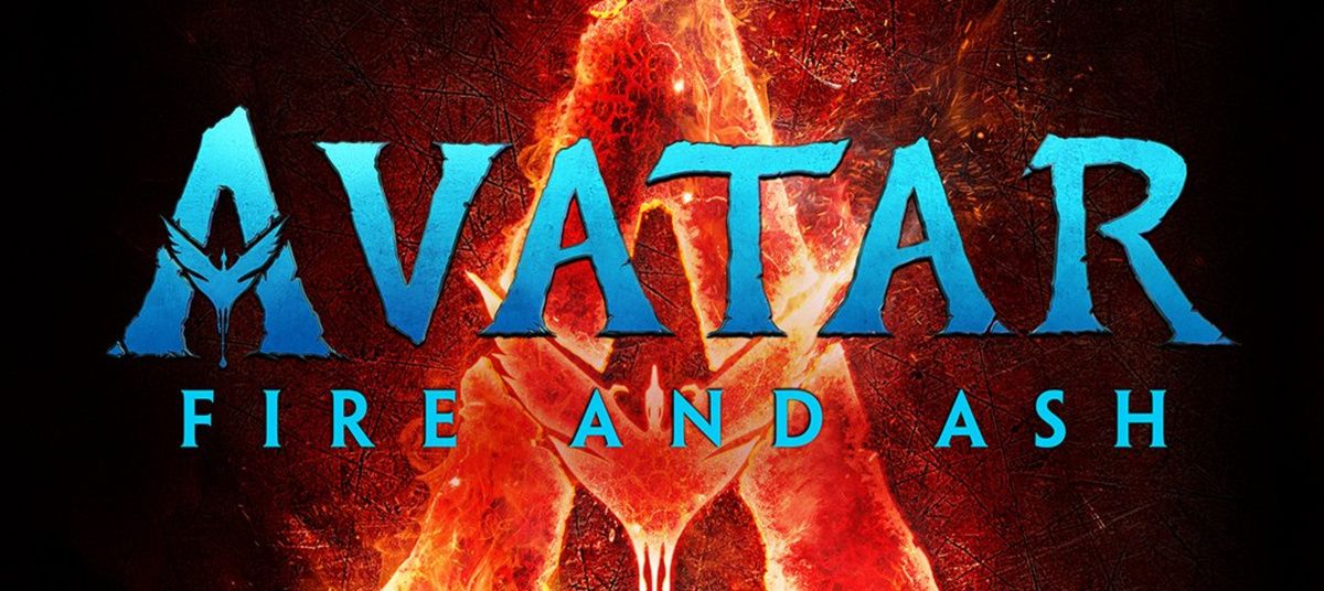 Официальное лого фильма «Аватар: Огонь и пепел»