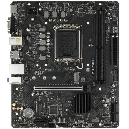 MSI PRO B760M-E | Источник: MSI