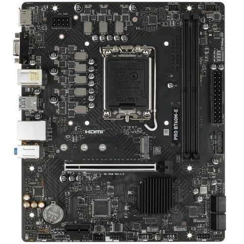 MSI PRO B760M-E | Источник: MSI