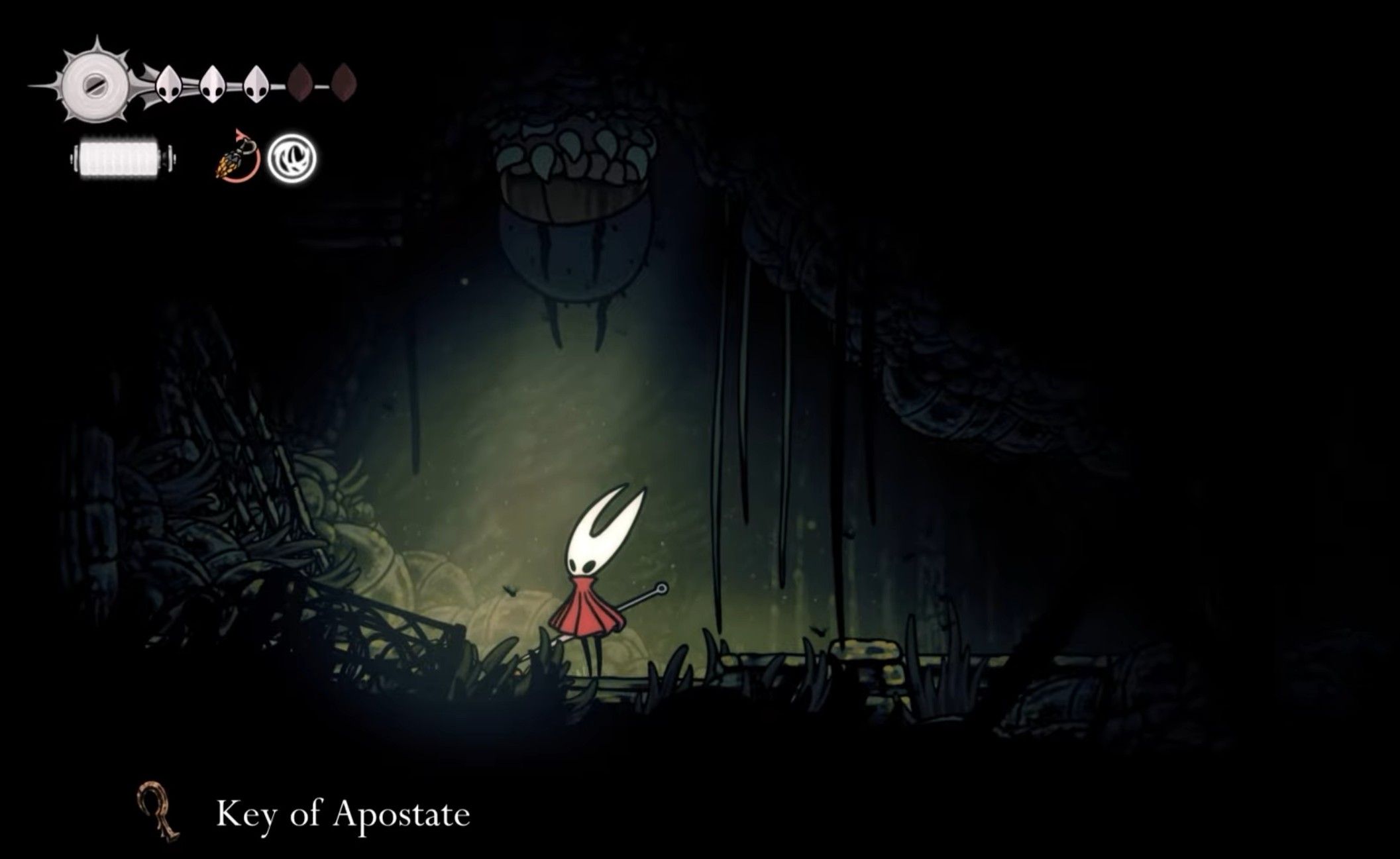 Скриншот из игры Hollow Knight: Silksong