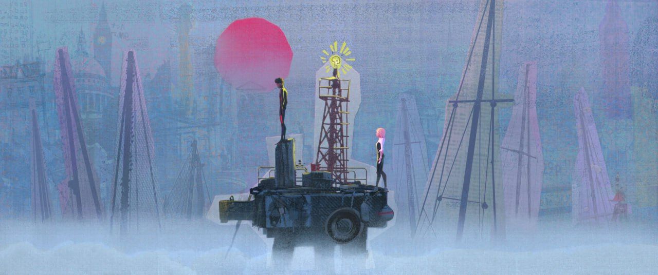 Кадр из мультфильма «Человек-паук: За пределами вселенных» | Источник: x.com/SonyPictures