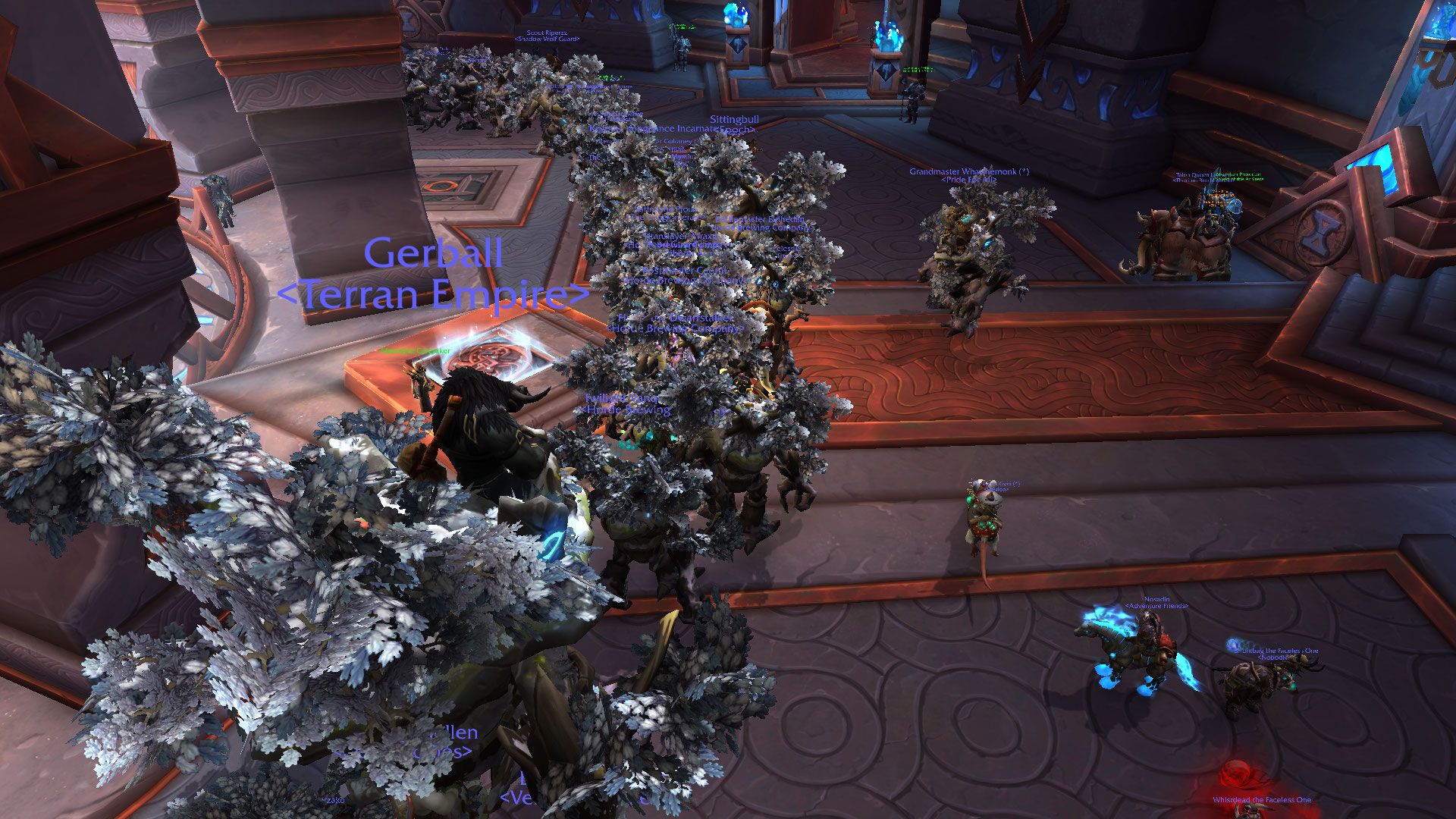 Флешмобы с «Древнем-скитальцем» в World of Warcraft