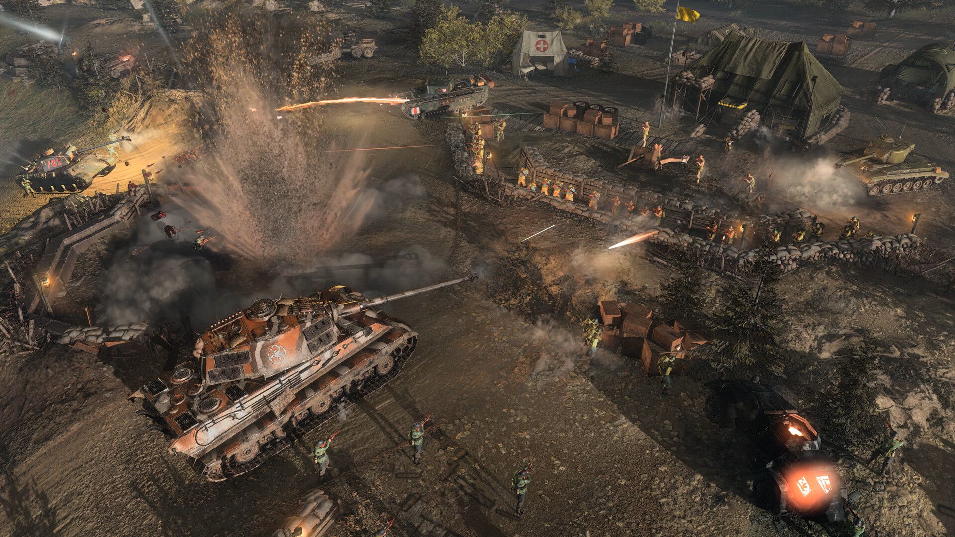 Скриншот из Company of Heroes 3: Final Stand. Источник: Steam