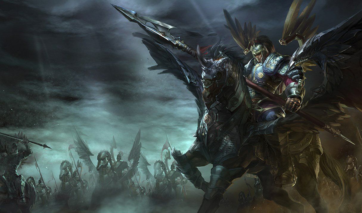 Крылатый гусар Ксин Жао. Источник: League of Legends