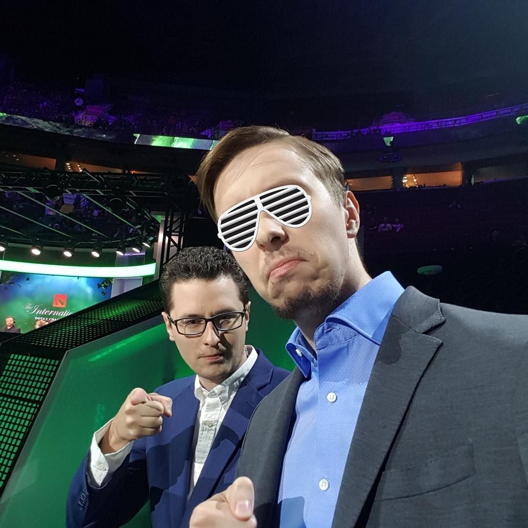 Lex и 4ce комментируют The International 2018. Источник: instagram.com/lexruhub