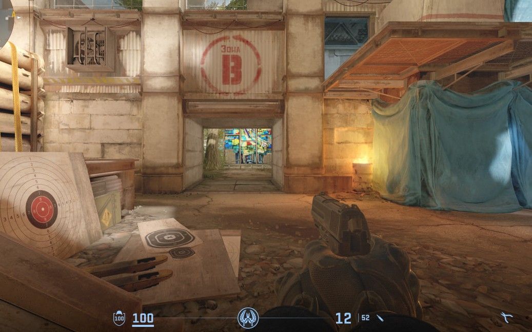 Место на карте Cache, где раньше было граффити в честь s1mple | Источник: CS2