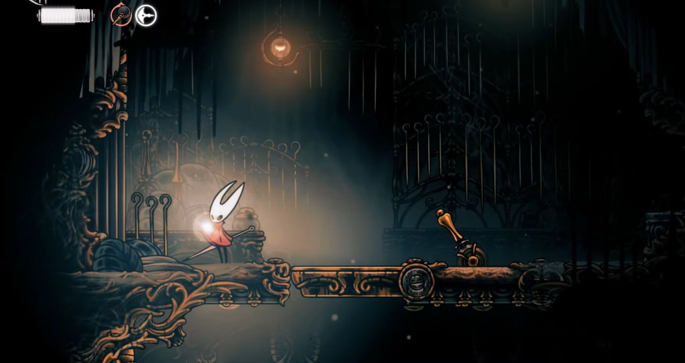 Скриншот из игры Hollow Knight: Silksong
