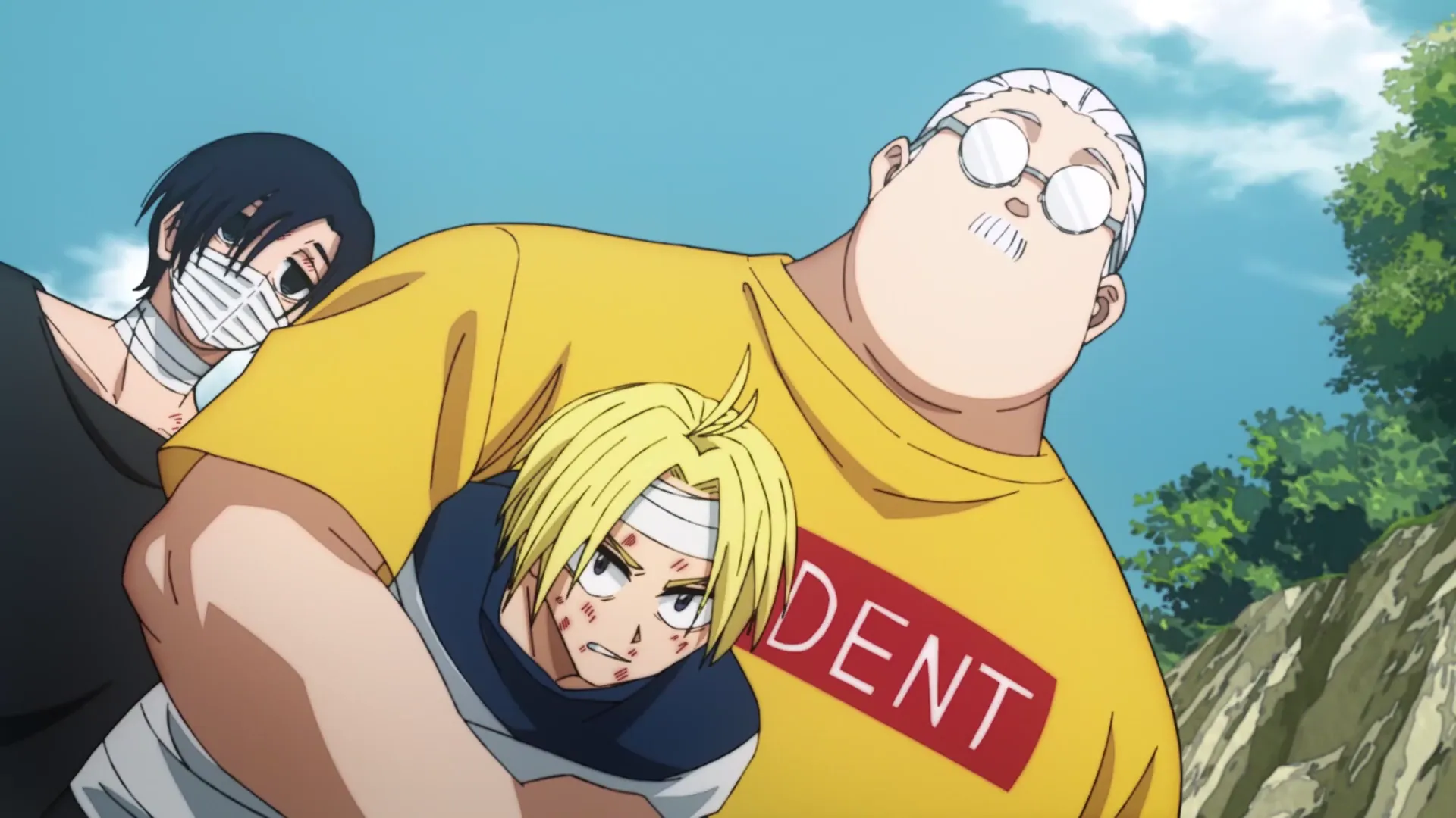 Кадр из аниме «Дни Сакамото»