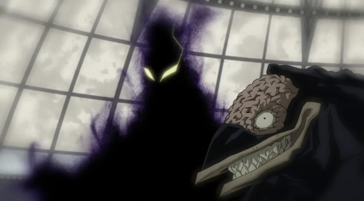 Кадр из аниме «Моя геройская академия»