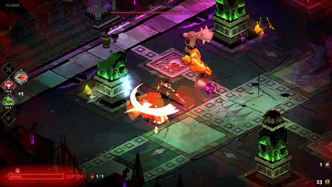 Кадр из игры Hades