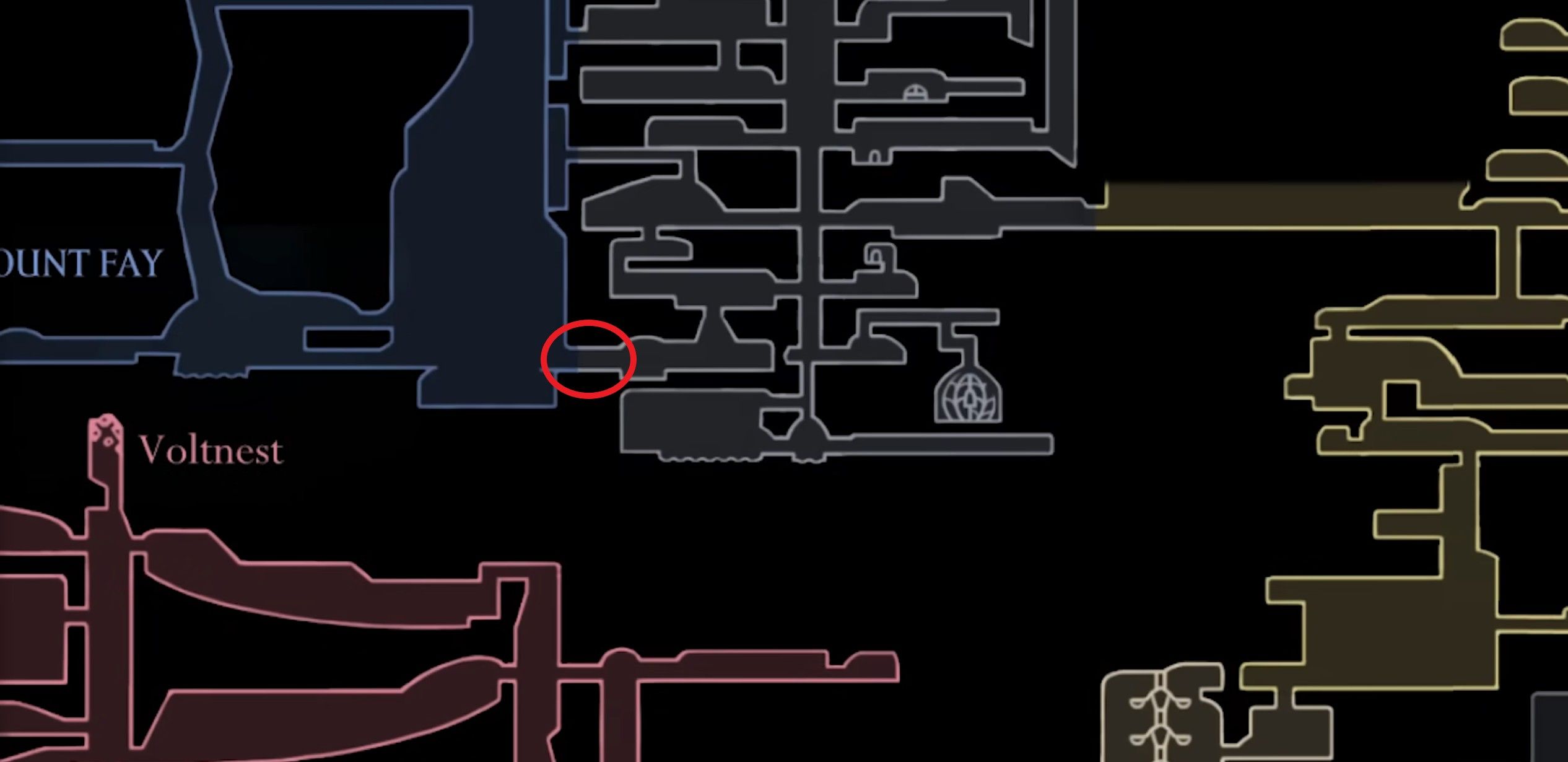 Скриншот из игры Hollow Knight: Silksong