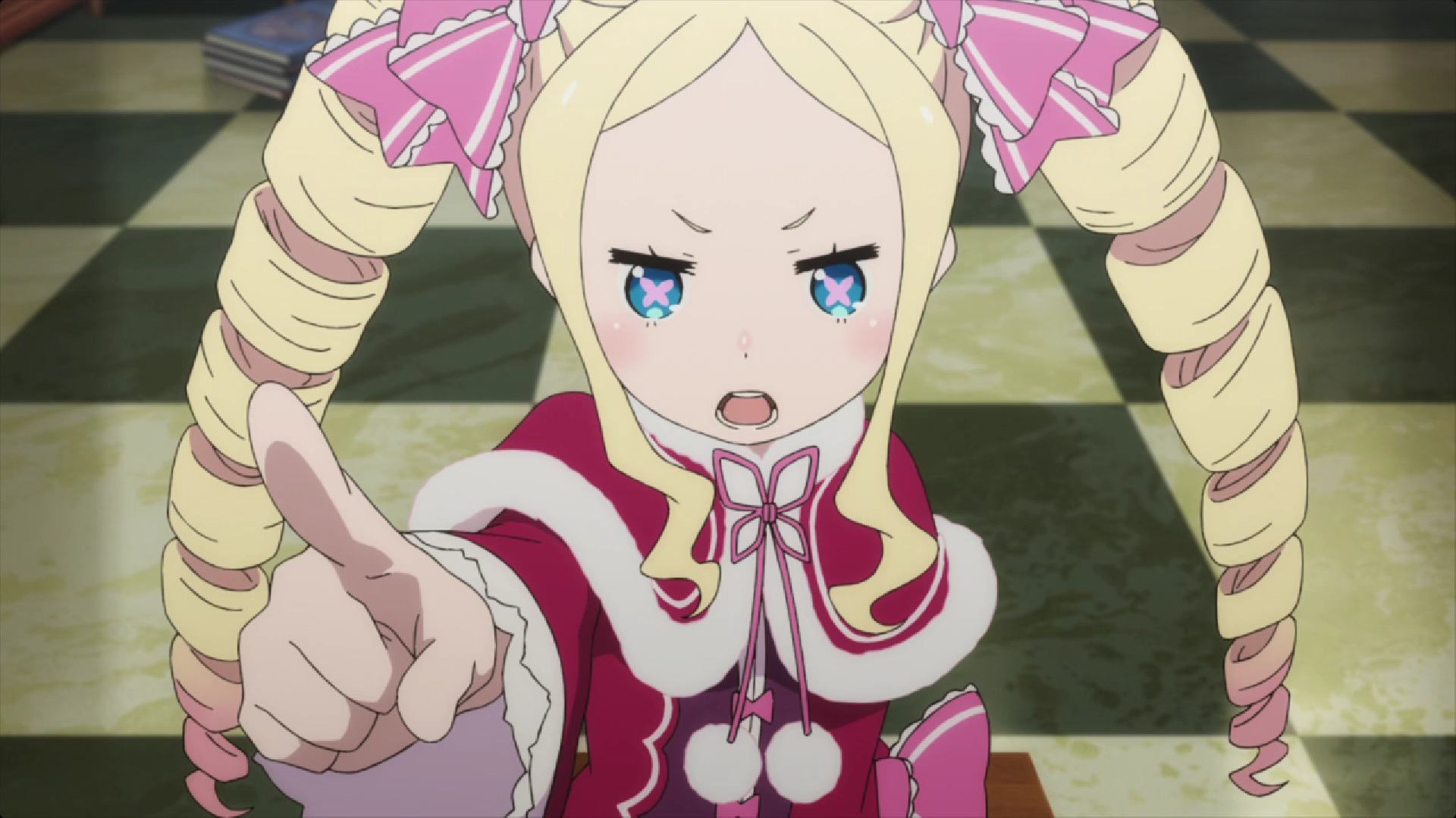 Кадр из аниме «Re:Zero. Жизнь с нуля в альтернативном мире»