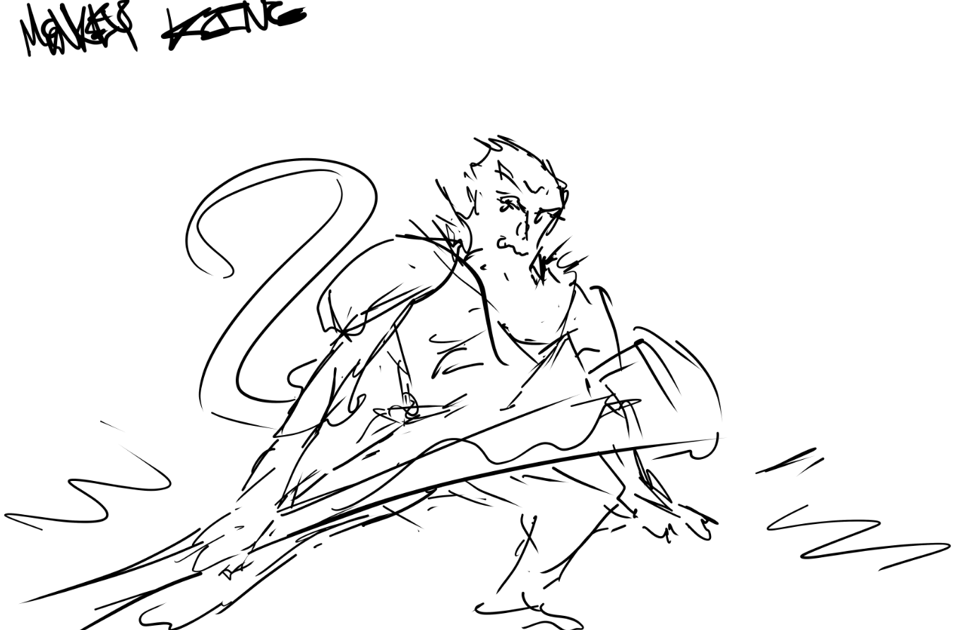 Рисунки героев Dota 2 за минуту. Автор: LiquidEV. Источник: imgur.com